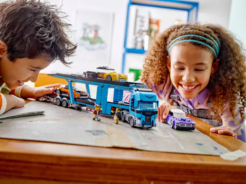LEGO 60408 Laweta z samochodami sportowymi zdjęcie 8