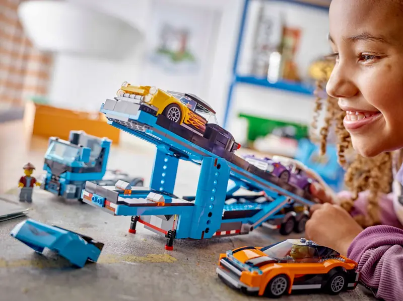 LEGO 60408 Laweta z samochodami sportowymi zdjęcie 9