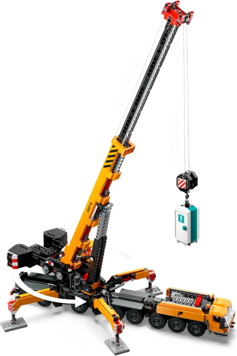 LEGO 60409 Żółty ruchomy żuraw zdjęcie 3