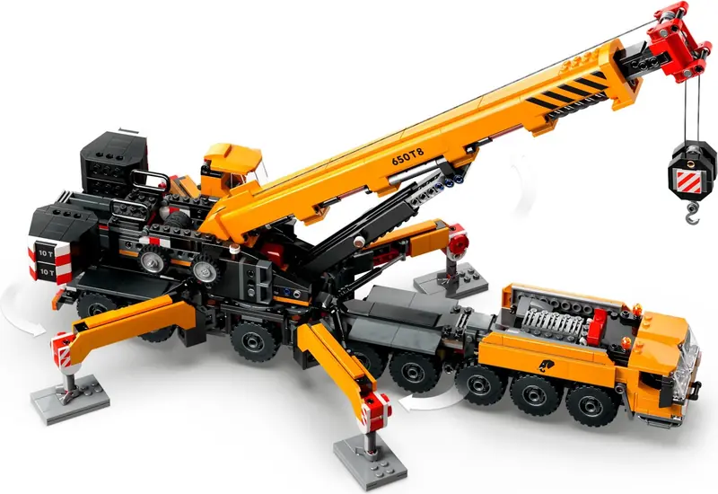 LEGO 60409 Żółty ruchomy żuraw zdjęcie 4