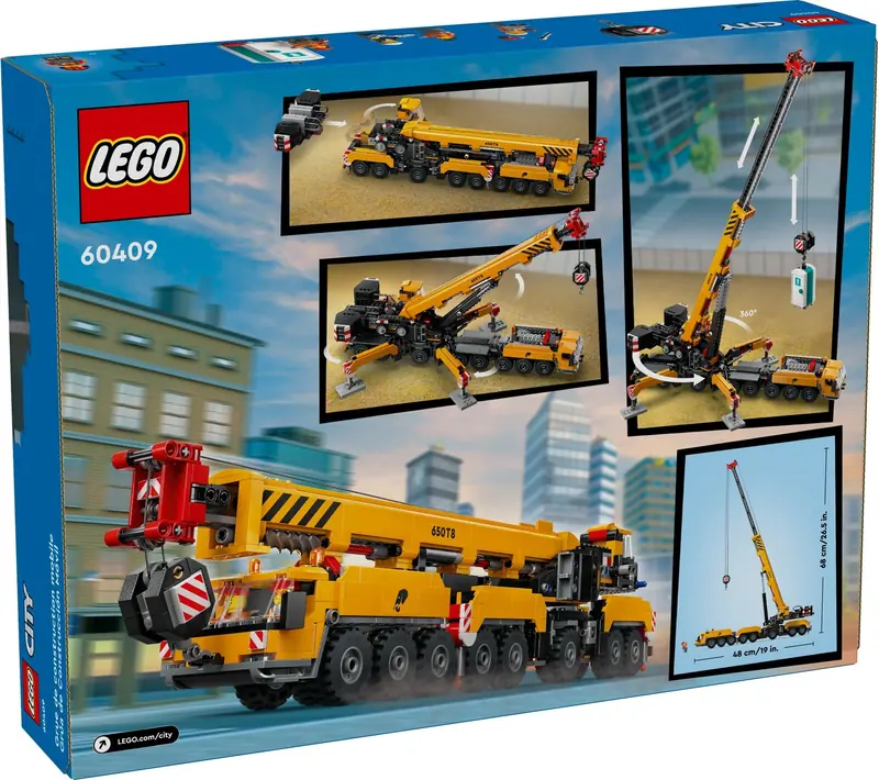 LEGO 60409 Żółty ruchomy żuraw zdjęcie 6
