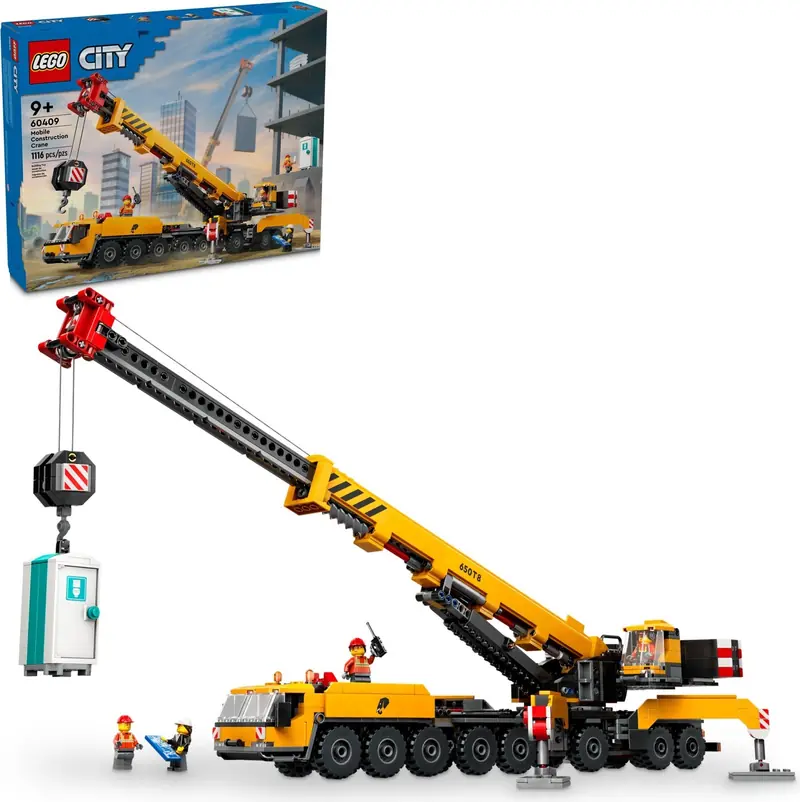 LEGO 60409 Żółty ruchomy żuraw zdjęcie 7