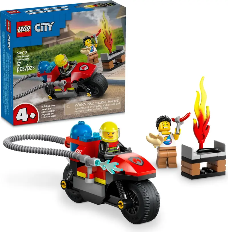 LEGO 60410 Strażacki motocykl ratunkowy zdjęcie 2