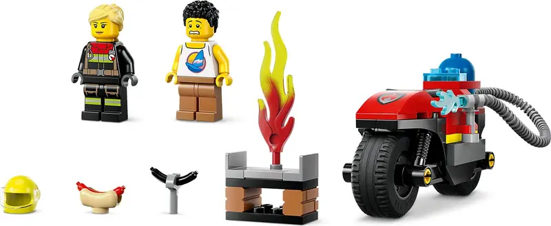 LEGO 60410 Strażacki motocykl ratunkowy zdjęcie 3