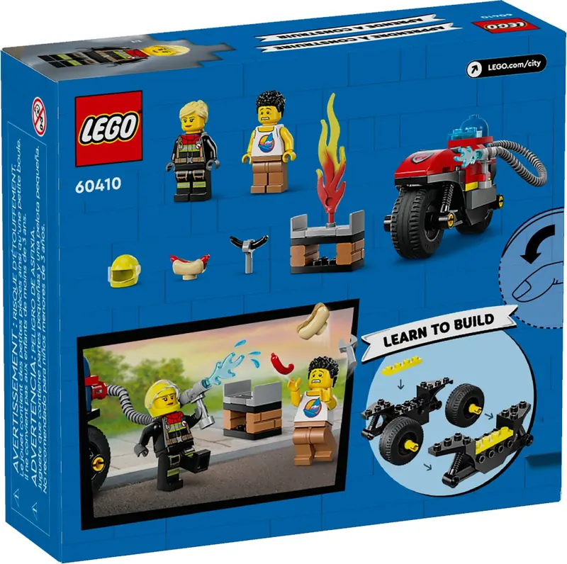 LEGO 60410 Strażacki motocykl ratunkowy zdjęcie 5