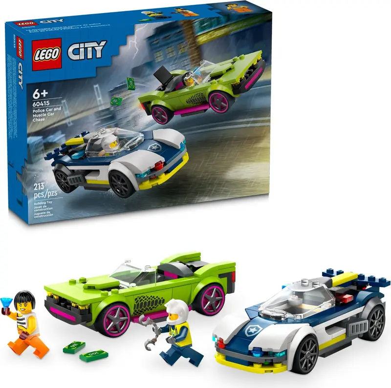 LEGO 60415 Pościg radiowozu za muscle carem zdjęcie 2