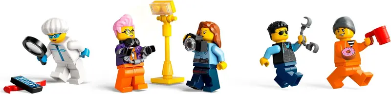 LEGO 60418 Policyjna ciężarówka z laboratorium kryminalnym zdjęcie 4