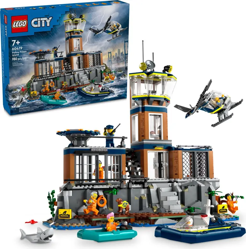 LEGO 60419 Policja z Więziennej Wyspy zdjęcie 5