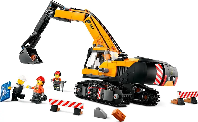 LEGO 60420 Żółta koparka zdjęcie 2