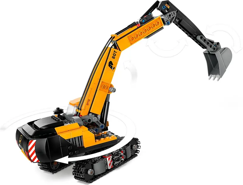 LEGO 60420 Żółta koparka zdjęcie 3