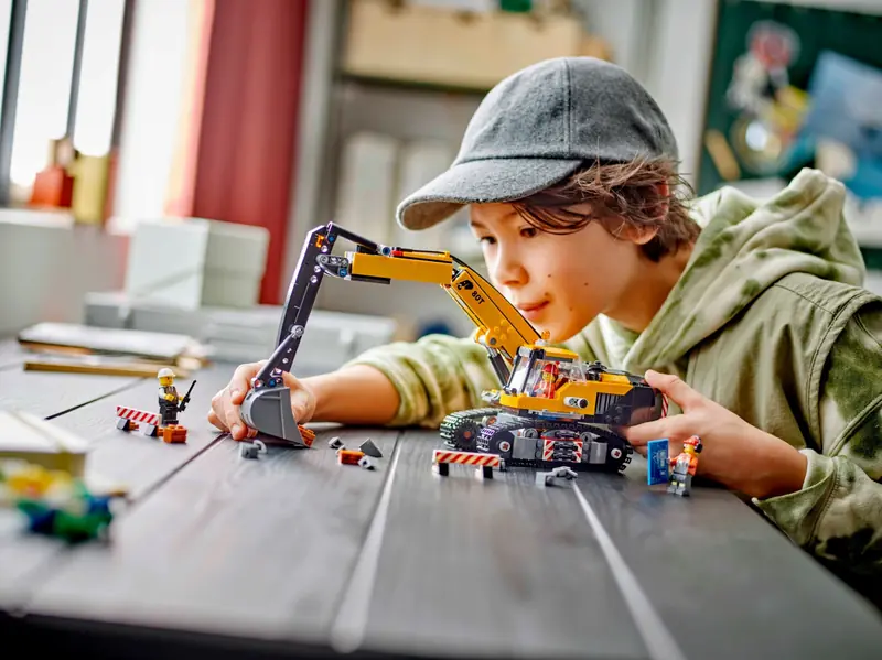 LEGO 60420 Żółta koparka zdjęcie 8