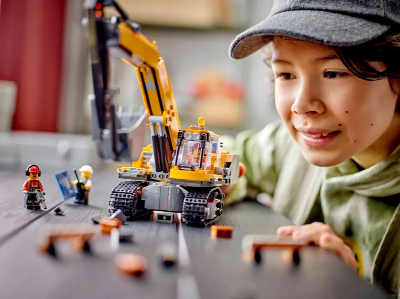 LEGO 60420 Żółta koparka zdjęcie 9