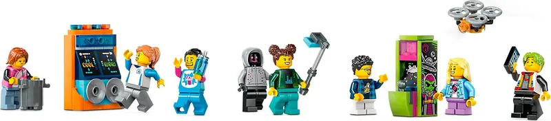 LEGO 60421 Park Świat Robotów z rollercoasterem zdjęcie 3