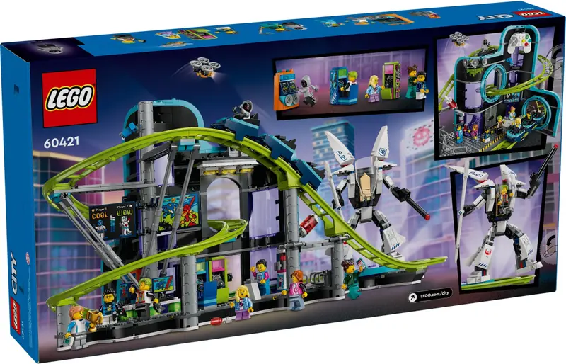 LEGO 60421 Park Świat Robotów z rollercoasterem zdjęcie 4