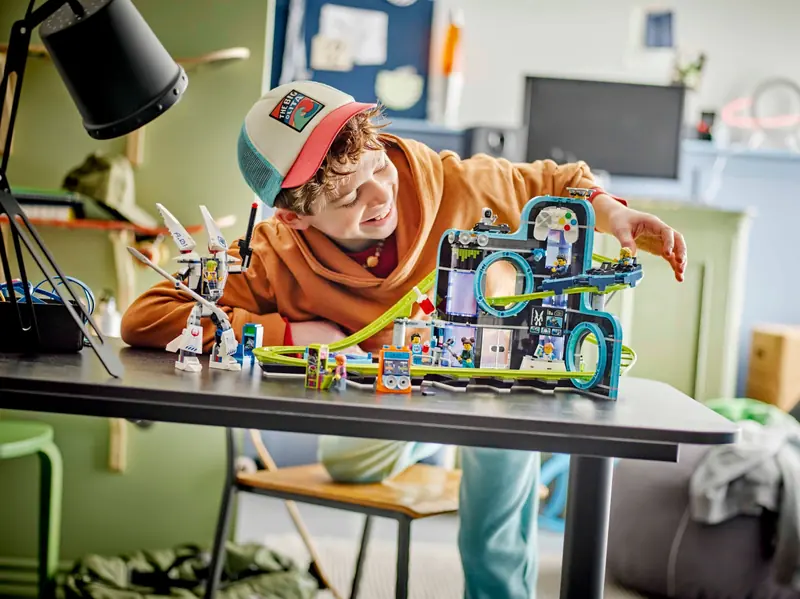 LEGO 60421 Park Świat Robotów z rollercoasterem zdjęcie 7