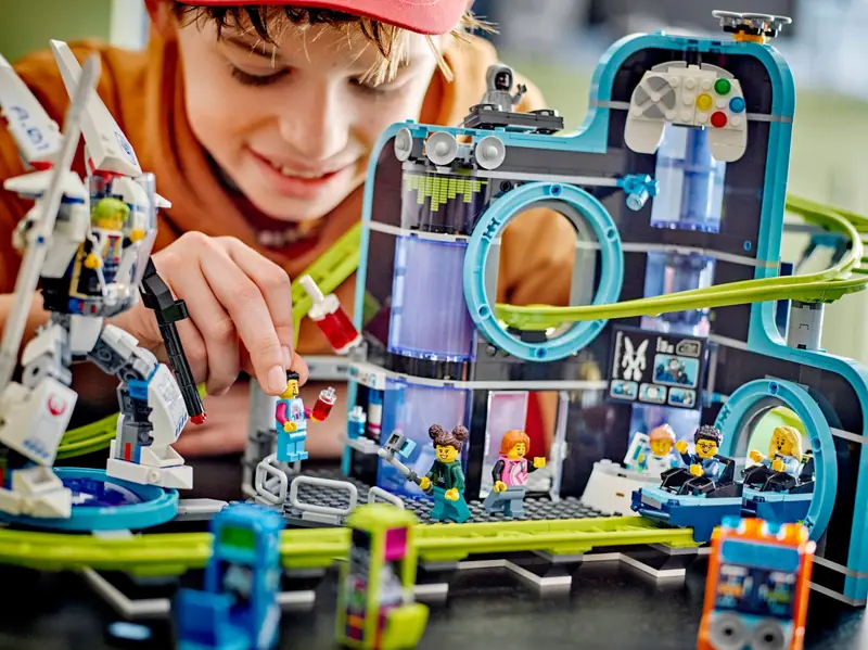LEGO 60421 Park Świat Robotów z rollercoasterem zdjęcie 9