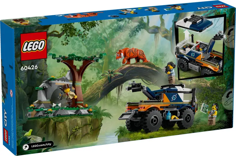 LEGO 60426 Terenówka badacza dżungli zdjęcie 5