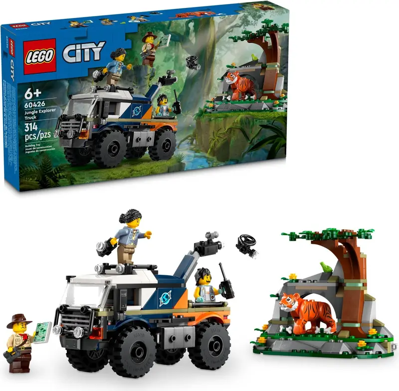 LEGO 60426 Terenówka badacza dżungli zdjęcie 6