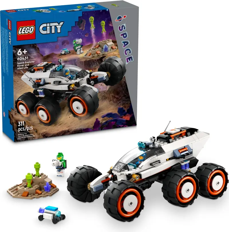 LEGO 60431 Kosmiczny łazik i badanie życia w kosmosie zdjęcie 2