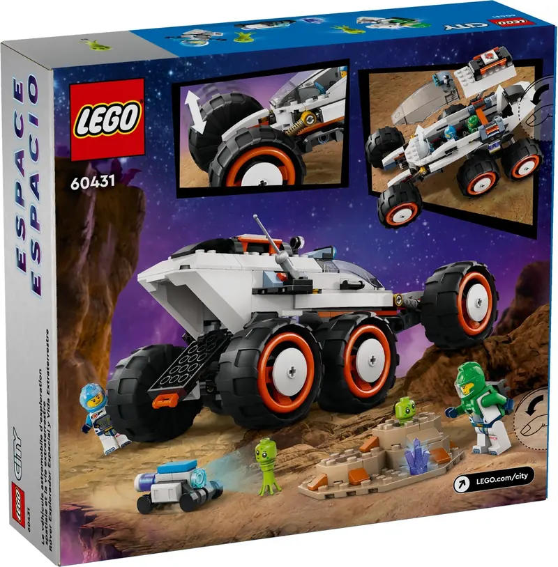LEGO 60431 Kosmiczny łazik i badanie życia w kosmosie zdjęcie 5