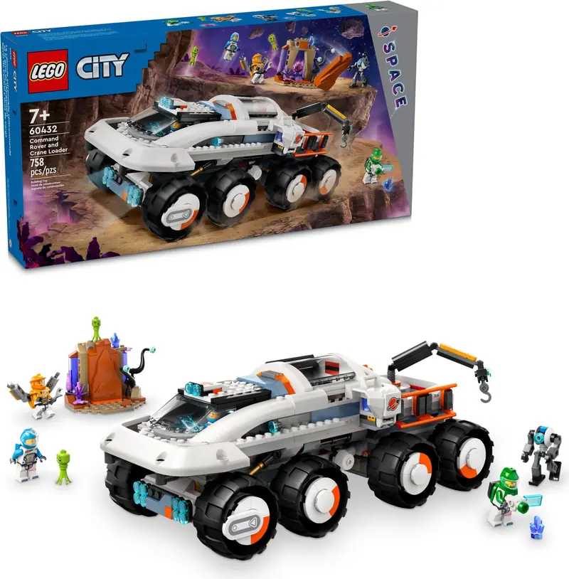 LEGO 60432 Wóz dowodzenia z żurawiem ładunkowym zdjęcie 2