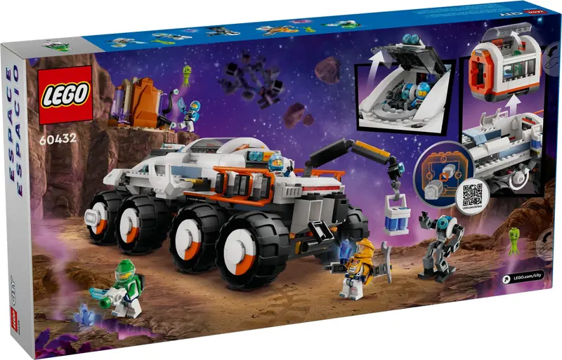LEGO 60432 Wóz dowodzenia z żurawiem ładunkowym zdjęcie 5