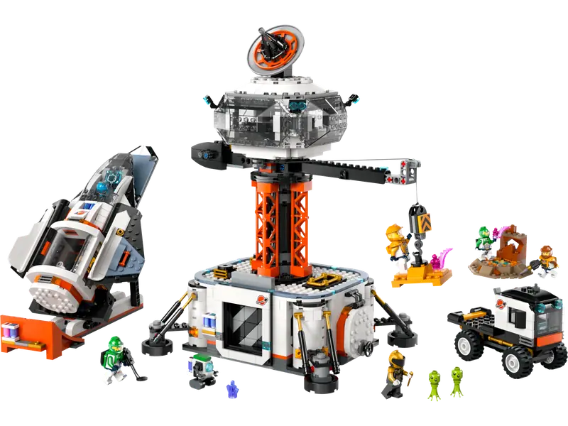 LEGO 60434 Stacja kosmiczna i stanowisko startowe rakiety