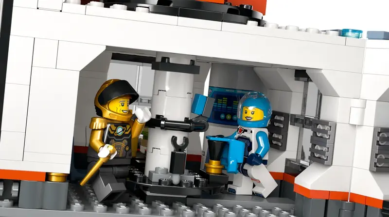 LEGO 60434 Stacja kosmiczna i stanowisko startowe rakiety zdjęcie 8