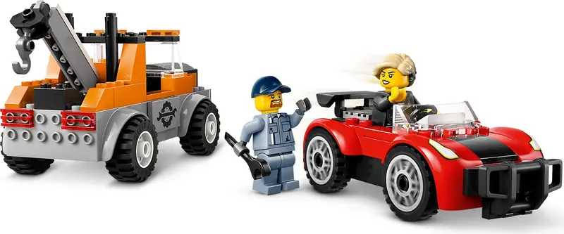 LEGO 60435 Samochód pomocy drogowej i naprawa sportowego auta zdjęcie 2