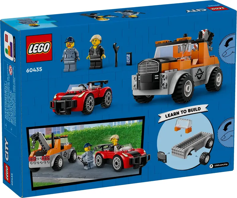 LEGO 60435 Samochód pomocy drogowej i naprawa sportowego auta zdjęcie 4