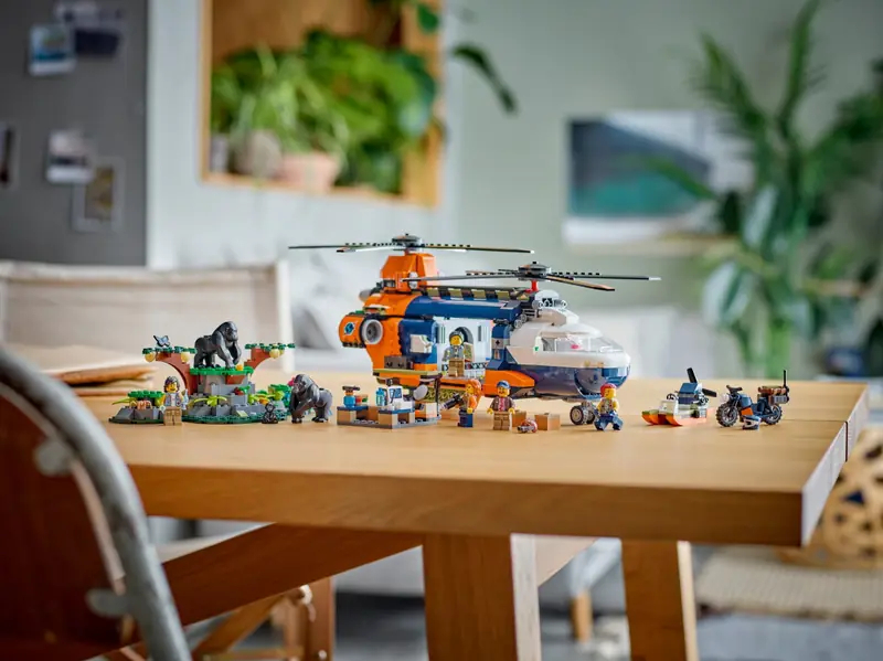 LEGO 60437 Helikopter badaczy dżungli w bazie zdjęcie 12