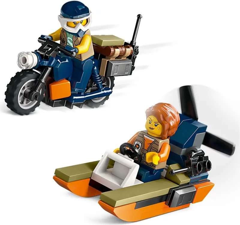 LEGO 60437 Helikopter badaczy dżungli w bazie zdjęcie 5