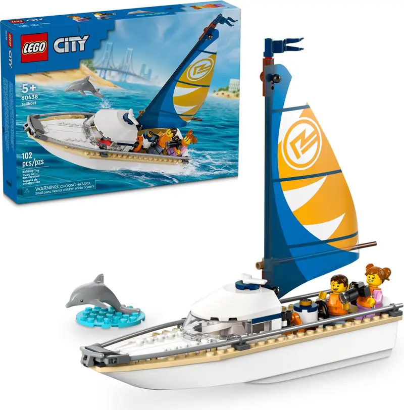LEGO 60438 Żaglówka zdjęcie 2