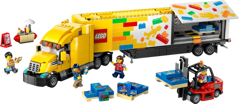 LEGO 60440 Żółta ciężarówka dostawcza