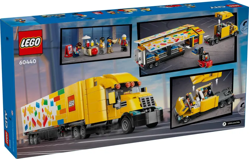 LEGO 60440 Żółta ciężarówka dostawcza zdjęcie 2