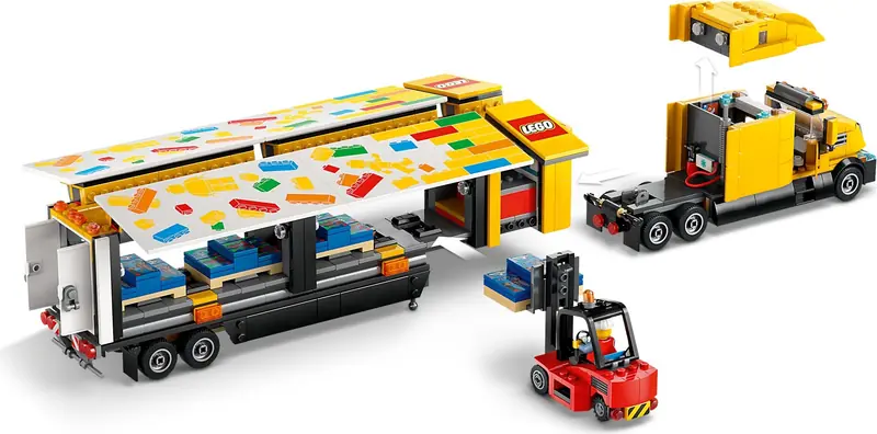 LEGO 60440 Żółta ciężarówka dostawcza zdjęcie 7