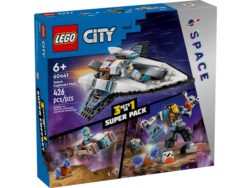 LEGO 60441 Zestaw z badaczami kosmosu