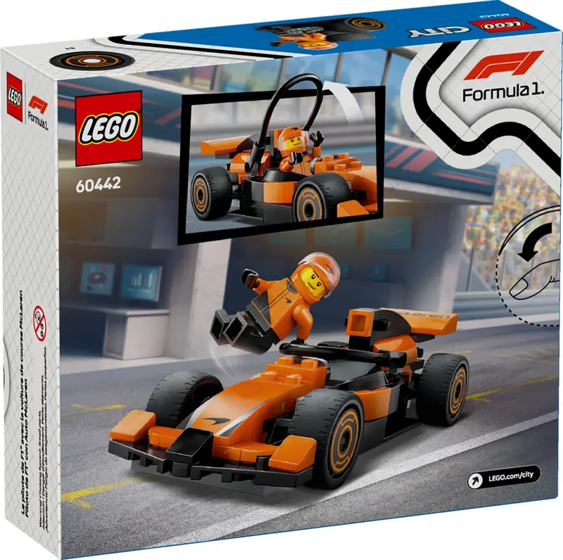 LEGO 60442 F1 Kierowca i bolid McLaren zdjęcie 2