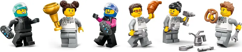 LEGO 60444 F1 Garaż i bolidy Mercedes-AMG i Alpine zdjęcie 4