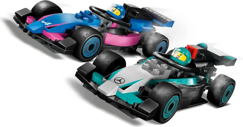 LEGO 60444 F1 Garaż i bolidy Mercedes-AMG i Alpine zdjęcie 6