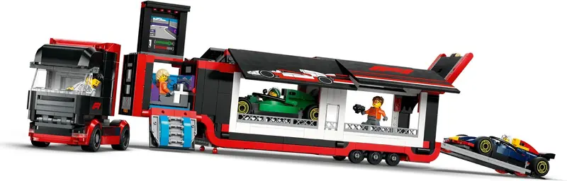 LEGO 60445 F1 Ciężarówka z bolidami RB20 i AMR24 F1 zdjęcie 8