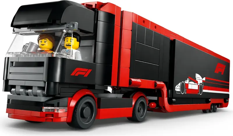 LEGO 60445 F1 Ciężarówka z bolidami RB20 i AMR24 F1 zdjęcie 2