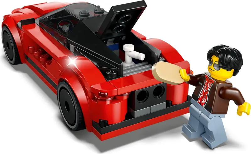 LEGO 60448 Czerwony samochód sportowy zdjęcie 7