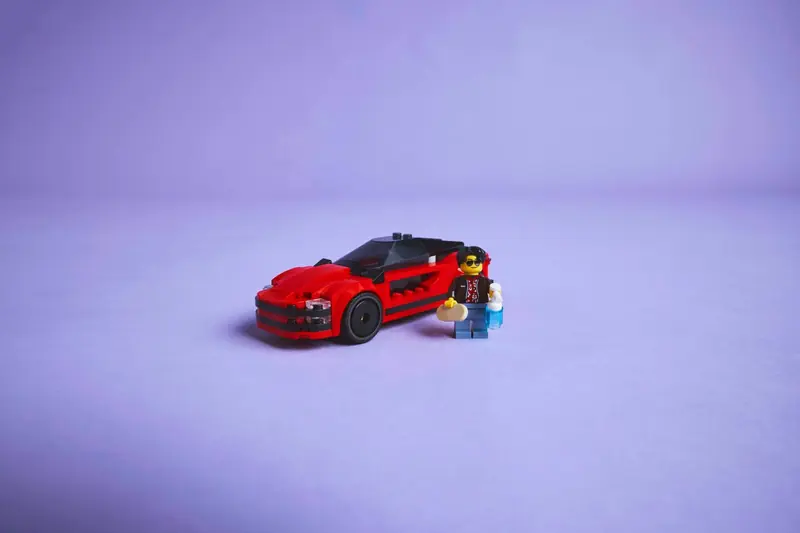 LEGO 60448 Czerwony samochód sportowy zdjęcie 11