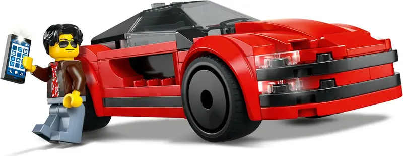 LEGO 60448 Czerwony samochód sportowy zdjęcie 5