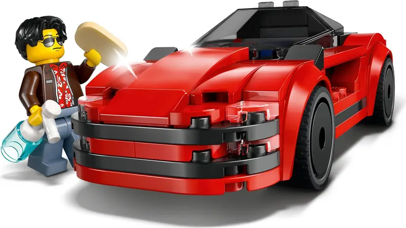 LEGO 60448 Czerwony samochód sportowy zdjęcie 6
