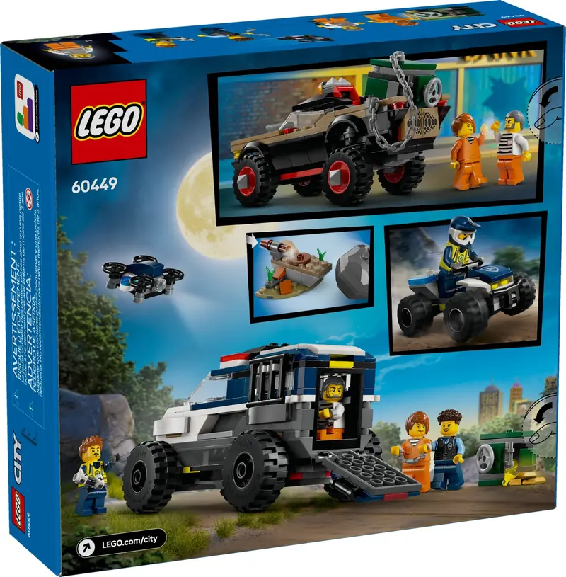 LEGO 60449 Pościg terenówką policyjną zdjęcie 2