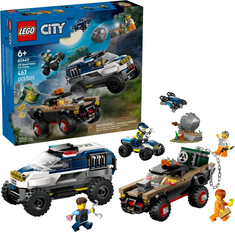 LEGO 60449 Pościg terenówką policyjną zdjęcie 3