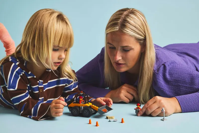 LEGO 60450 Żółta ładowarka kołowa zdjęcie 5