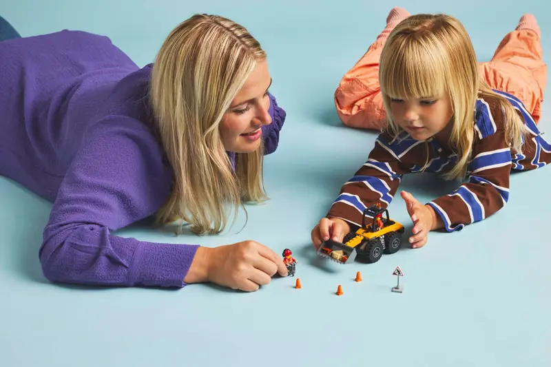 LEGO 60450 Żółta ładowarka kołowa zdjęcie 6
